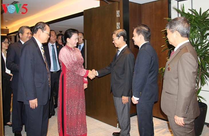  Activités de la présidente de l’AN Nguyên Thi Kim Ngân à Singapour - ảnh 4