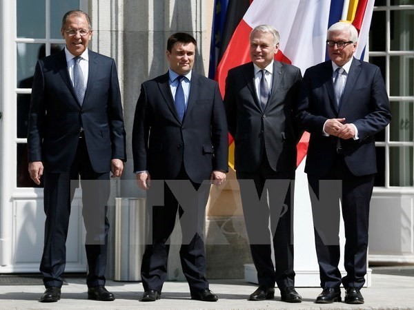 Les dirigeants de Quatuor de Normandie veulent accélérer l'application des accords de Minsk  - ảnh 1