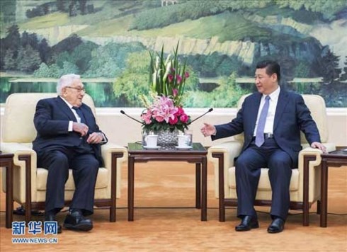 Xi Jinping rencontre Henry Kissinger - ảnh 1