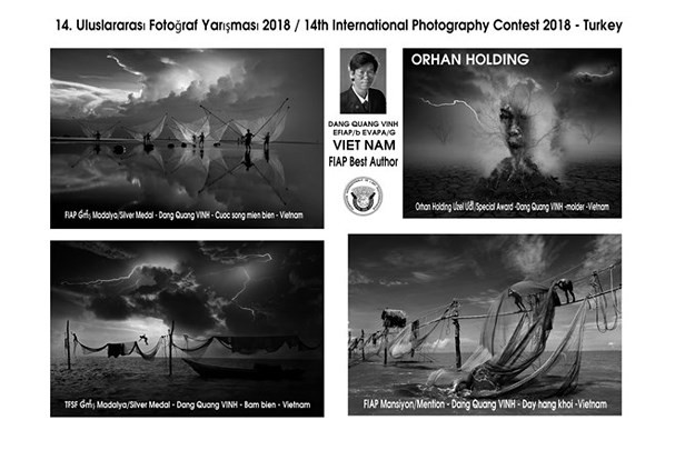 Les photographes vietnamiens primés à un concours de photographie en Turquie - ảnh 1