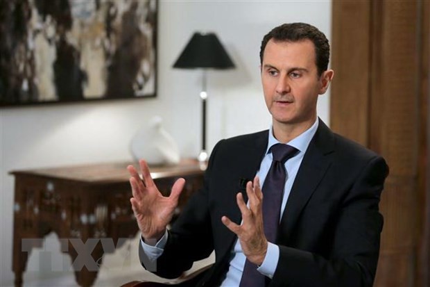 Pour Assad, la Syrie subit un 