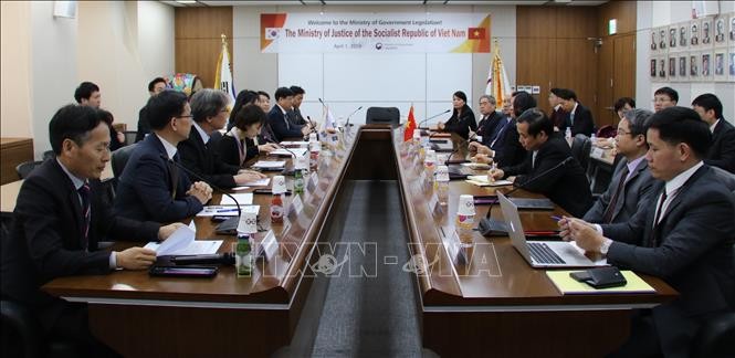 Vietnam-République de Corée: promouvoir la coopération juridique  - ảnh 1