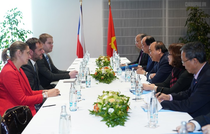 Nguyên Xuân Phuc entame sa visite officielle en République tchèque - ảnh 1