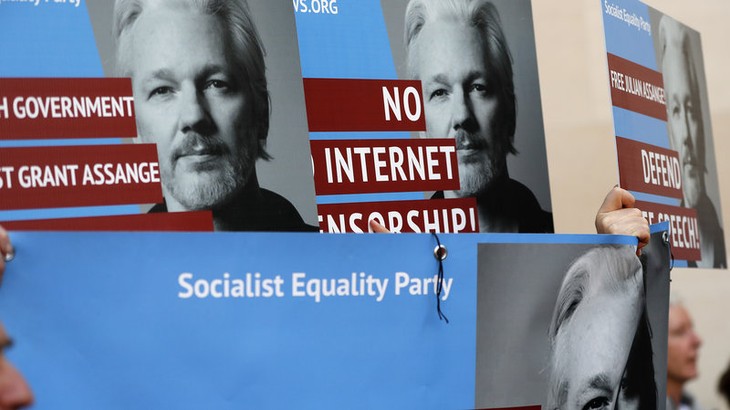 WikiLeaks: Julian Assange refuse d'être extradé vers les États-Unis - ảnh 1