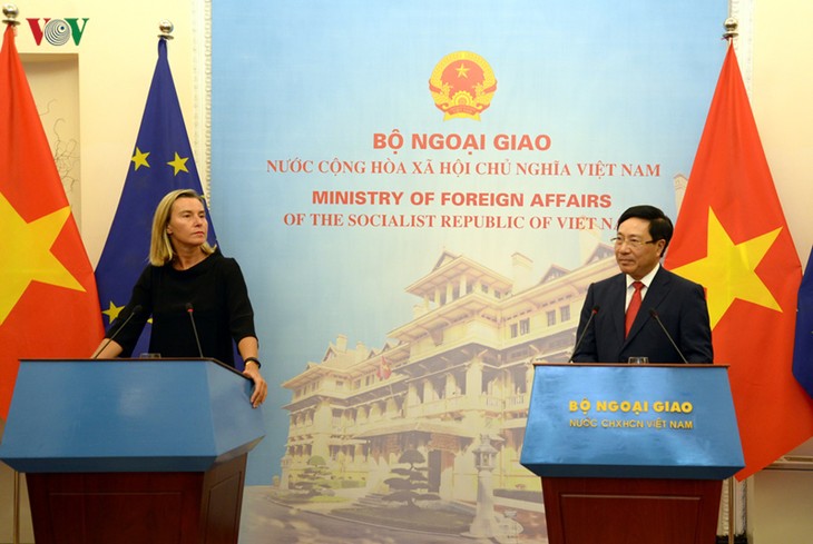 Mer Orientale : l’UE soutient la position du Vietnam  - ảnh 1