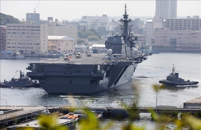Début des exercices navals entre les USA, l’Inde et le Japon  - ảnh 1