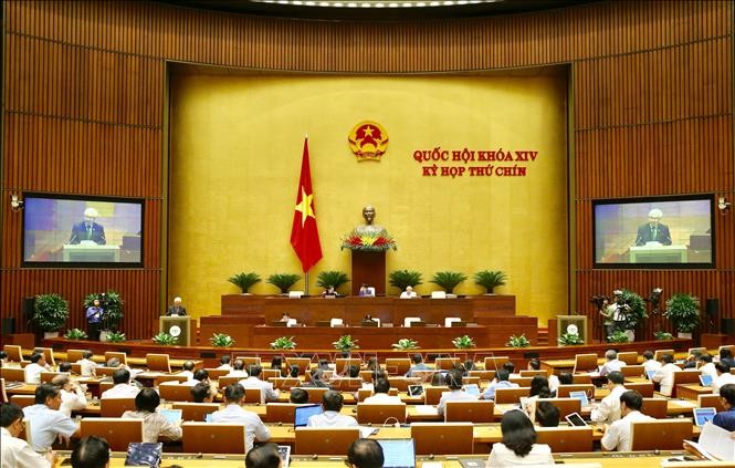Les lois sur l’approbation d’un accord international et les salariés vietnamiens expatriés en débat à l’AN - ảnh 1