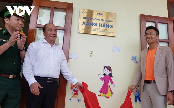 Thanh Hoa: Inauguration d’une école financée par VOV et d’autres bienfaiteurs - ảnh 1
