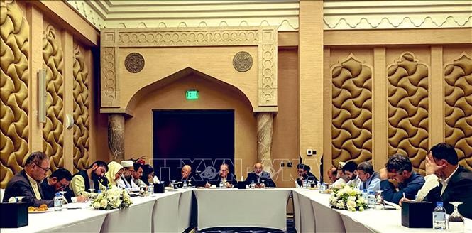 Les équipes de négociation afghanes se réunissent à Doha - ảnh 1