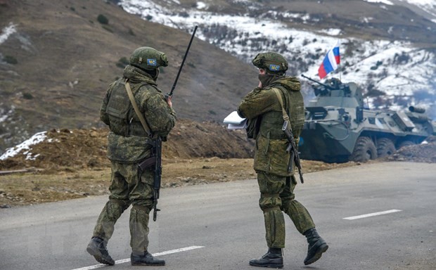 Haut-Karabakh : la Russie signale une violation du cessez-le-feu - ảnh 1