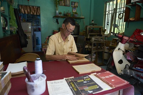 Le dernier relieur de livres anciens de Hô Chi Minh-ville - ảnh 1