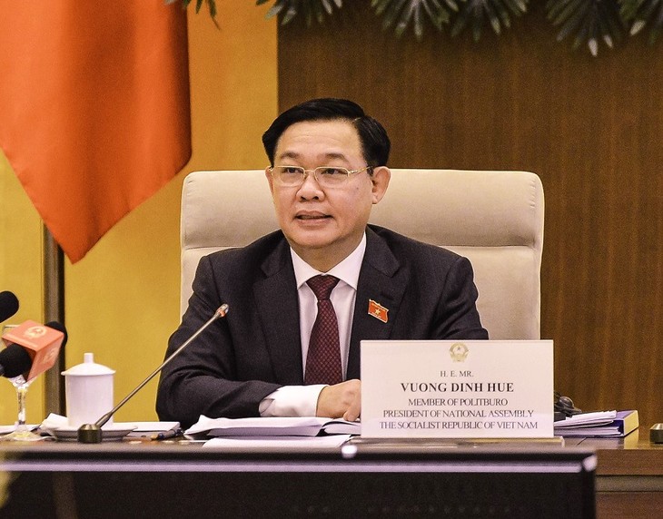 Vuong Đinh Huê préside une réunion avec le Conseil d’affaires ASEAN - États-Unis - ảnh 1