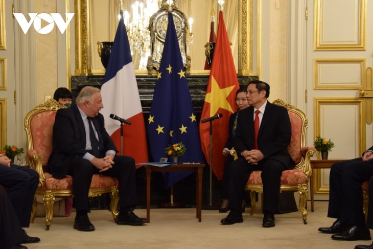 Pham Minh Chinh entame sa visite officielle en France - ảnh 3