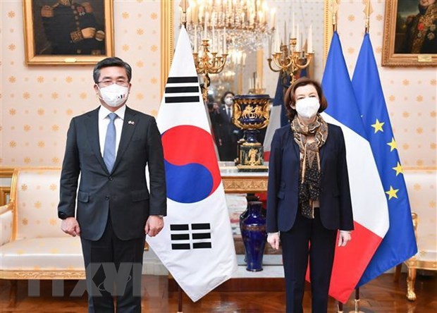 Séoul et Paris renforcent leur coopération pour maintenir la paix et la stabilité de la région Indo-Pacifique - ảnh 1