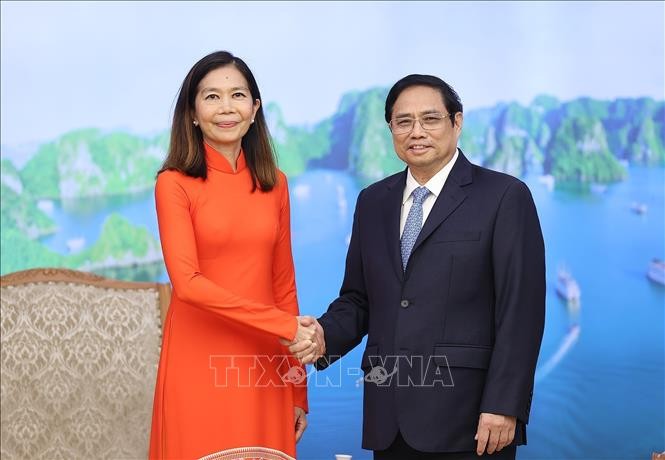 Pham Minh Chinh reçoit Pauline Tamesis - ảnh 1