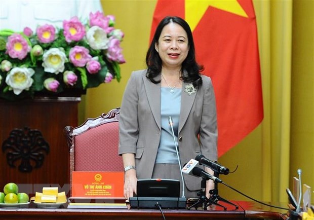 Vo Thi Anh Xuân à une réunion du Conseil de patronage du Fonds pour la protection des enfants - ảnh 1