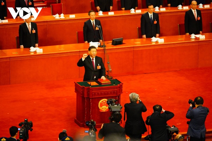 Xi Jinping réélu président en Chine pour un 3e mandat - ảnh 1