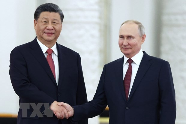 Conférence de presse conjointe de Xi Jinping et Vladimir Poutine - ảnh 1
