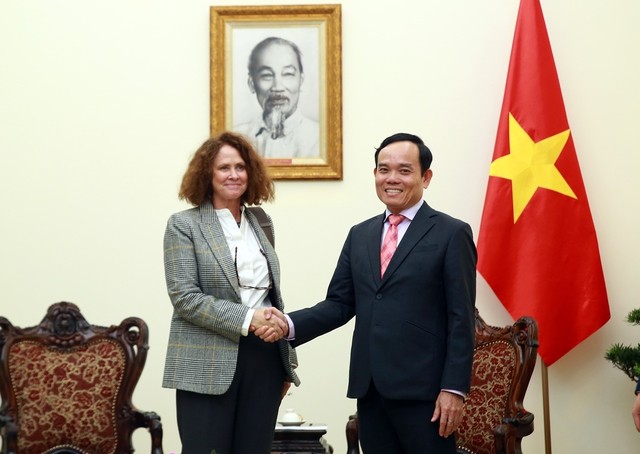 Trân Luu Quang reçoit la directrice de la Banque mondiale au Vietnam - ảnh 1