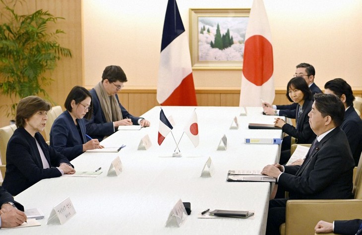 La France et le Japon promeuvent la coopération sécuritaire dans l’Indo-Pacifique - ảnh 1