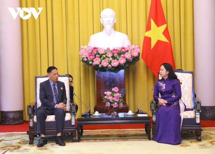 Vo Thi Anh Xuân insiste sur l’importance du partenariat Vietnam-Cambodge - ảnh 1