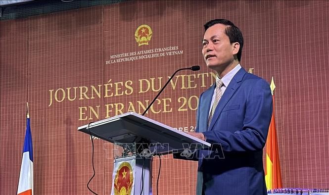 Le vice-ministre des Affaires étrangères Hà Kim Ngoc aux «Journées du Vietnam en France» - ảnh 1