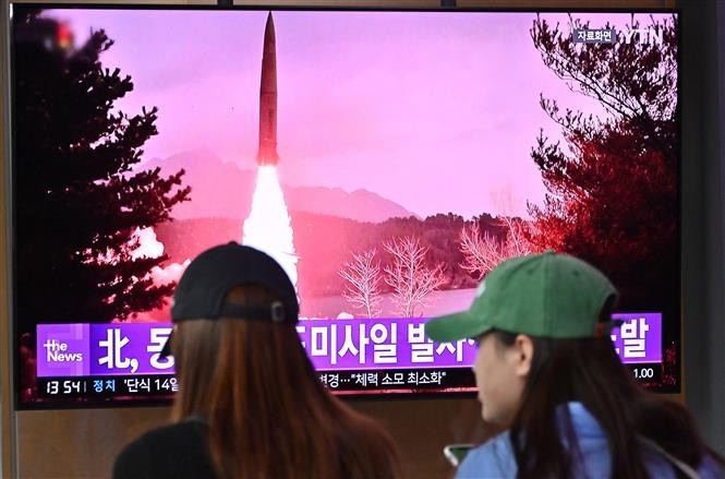 Washington, Tokyo et Séoul coordonneront la surveillance des missiles nord-coréens - ảnh 1