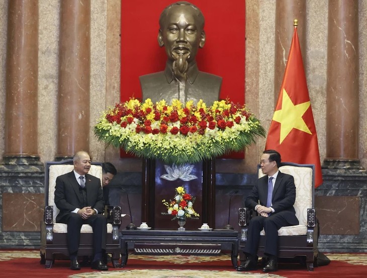 Vo Van Thuong reçoit le vice-Premier ministre laotien Kikeo Khaykhamphithoune - ảnh 1