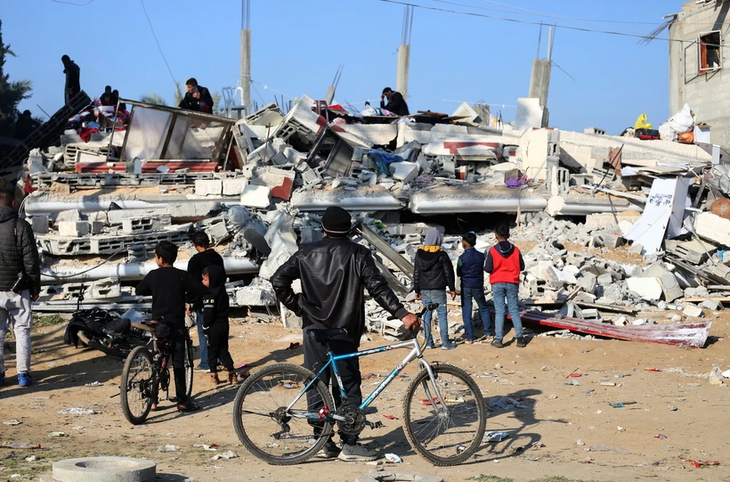 Bombardement israélien sur une foule à Gaza: appel de la Palestine contre les frappes sur Gaza - ảnh 1