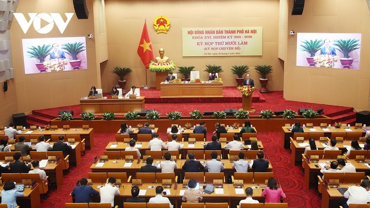 Le Conseil populaire de Hanoï adopte le plan directeur de la capitale jusqu’en 2030 - ảnh 1