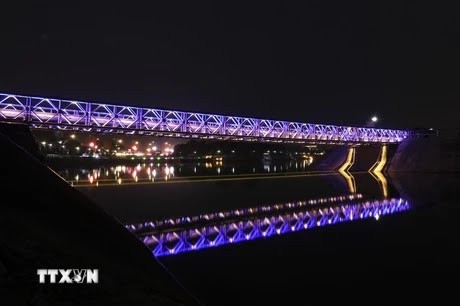 Diên Biên Phu: La France finance l’éclairage du pont Muong Thanh - ảnh 1