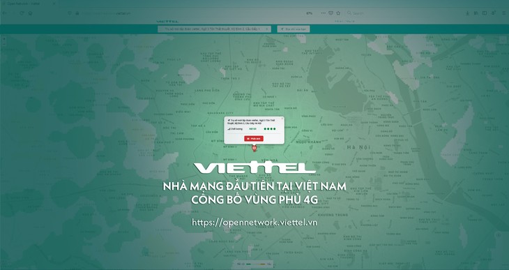 Viettel объявила о покрытии диапазоном 4G всей территории Вьетнама - ảnh 1