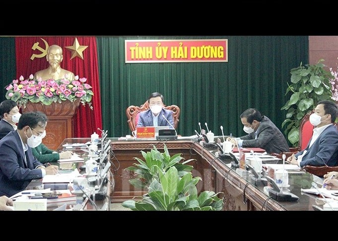 В провинции Хайзыонг введено социальное дистанцирование с целью противодействия Covid-19 - ảnh 1