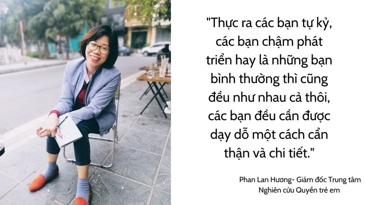 О госпоже Фан Лан Хыонг и ее проекте «Профориентация детей с аутизмом и задержкой психического развития» - ảnh 1
