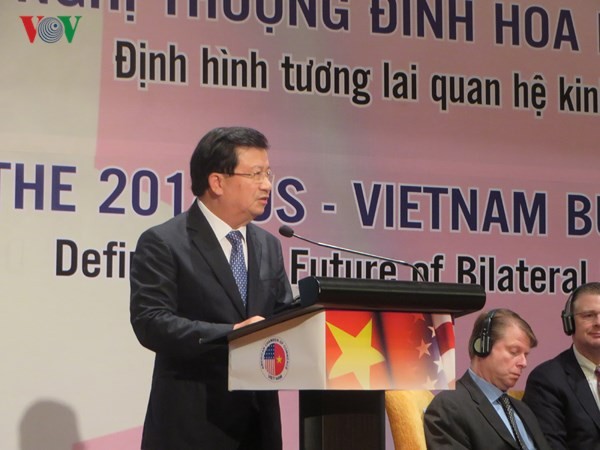 찐딘쭝 (Trịnh Đình Dũng) 베트남 부총리, 베트남 투자 미국 대기업 대표들과 회담 - ảnh 1
