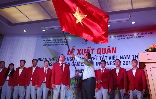 베트남 장애인 체육대표단, 2018년 아시아 장애인 체육대회 참여 - ảnh 1