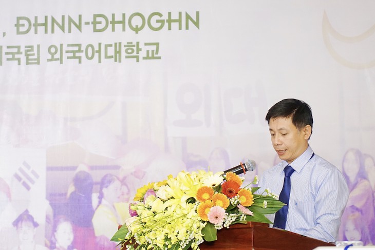 하노이 국가 외국어 대학, 한국문화의 날 개최 - ảnh 1