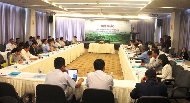 떠이응우옌 성에서 기후 변화 배경 속 결합 농림업 실시 - ảnh 1