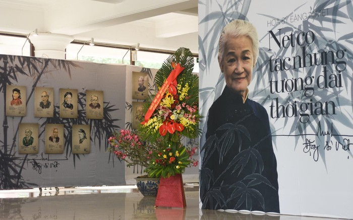 베트남 영웅 어머니 초상에 관한 미술전시회 - ảnh 1