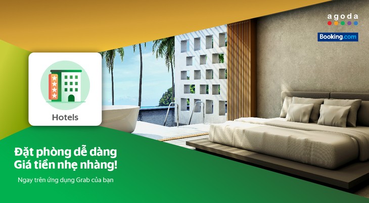 Grab to launch hotel reservation service in Vietnam - ảnh 1