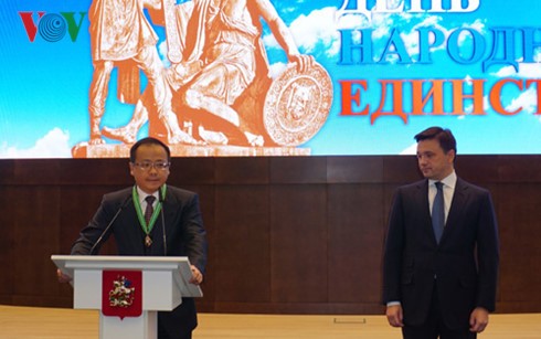 Đại sứ Nguyễn Thanh Sơn được Nga trao tặng Huy hiệu Thánh - ảnh 3