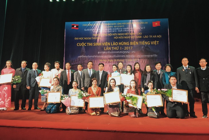 Cuộc thi hùng biện tiếng Việt – cầu nối hữu nghị hai nước Việt - Lào - ảnh 4