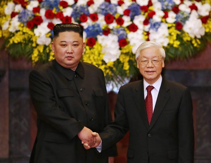 Tổng Bí thư, Chủ tịch nước Nguyễn Phú Trọng chúc mừng nhà lãnh đạo Triều Tiên Kim Jong Un - ảnh 1