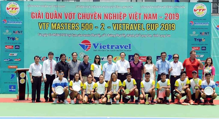 Bế mạc giải quần vợt chuyên nghiệp Việt Nam - Vietravel Cup 2019 - ảnh 1