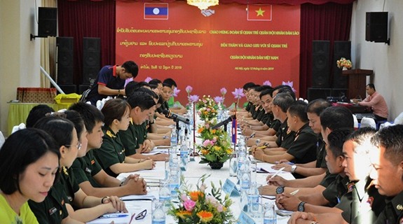 Tăng cường hợp tác thanh niên quân đội Việt Nam - Lào - ảnh 1