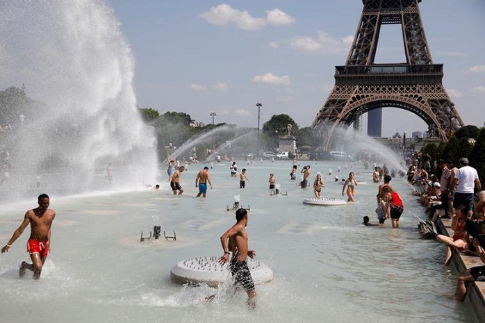  Nắng nóng kỷ lục tại Pháp ảnh hưởng đến đời sống kiều bào  - ảnh 1