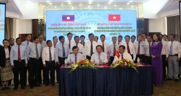 Hợp tác phát triển giữa ba tỉnh: Quảng Trị (Việt Nam) và Savannakhet, Salavan (Lào) - ảnh 1