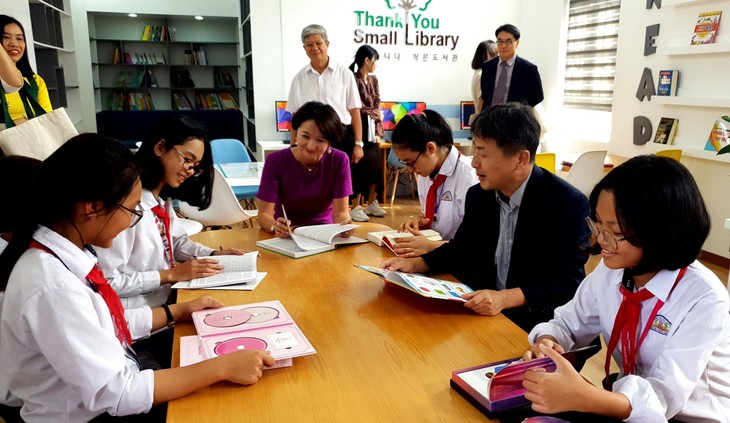 Hàn Quốc tiếp tục triển khai dự án viện trợ xây thư viện ở Việt Nam - ảnh 1