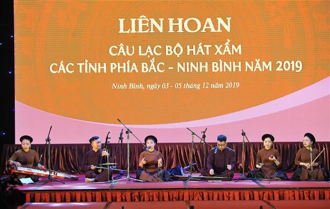 Vinh danh 45 nghệ sỹ tại Liên hoan hát Xẩm khu vực phía Bắc - Ninh Bình 2019 - ảnh 1