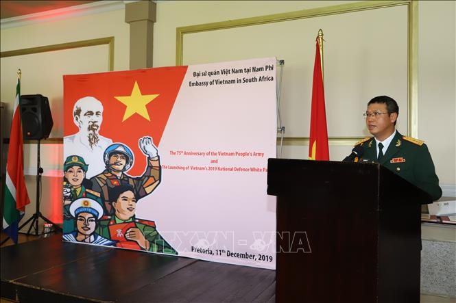 Hoạt động kỷ niệm 75 năm ngày Thành lập Quân đội Nhân dân Việt Nam tại các nước - ảnh 2